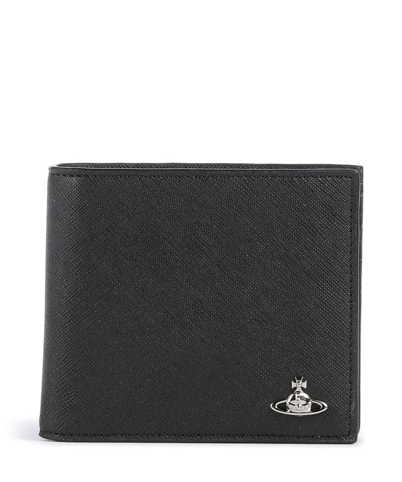 Vivienne Westwood Saffiano Plain Étui à cartes crédit black