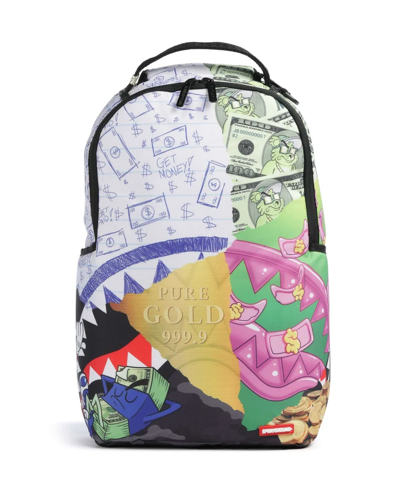 Sprayground Mean Money Collage Sac à dos multicolour