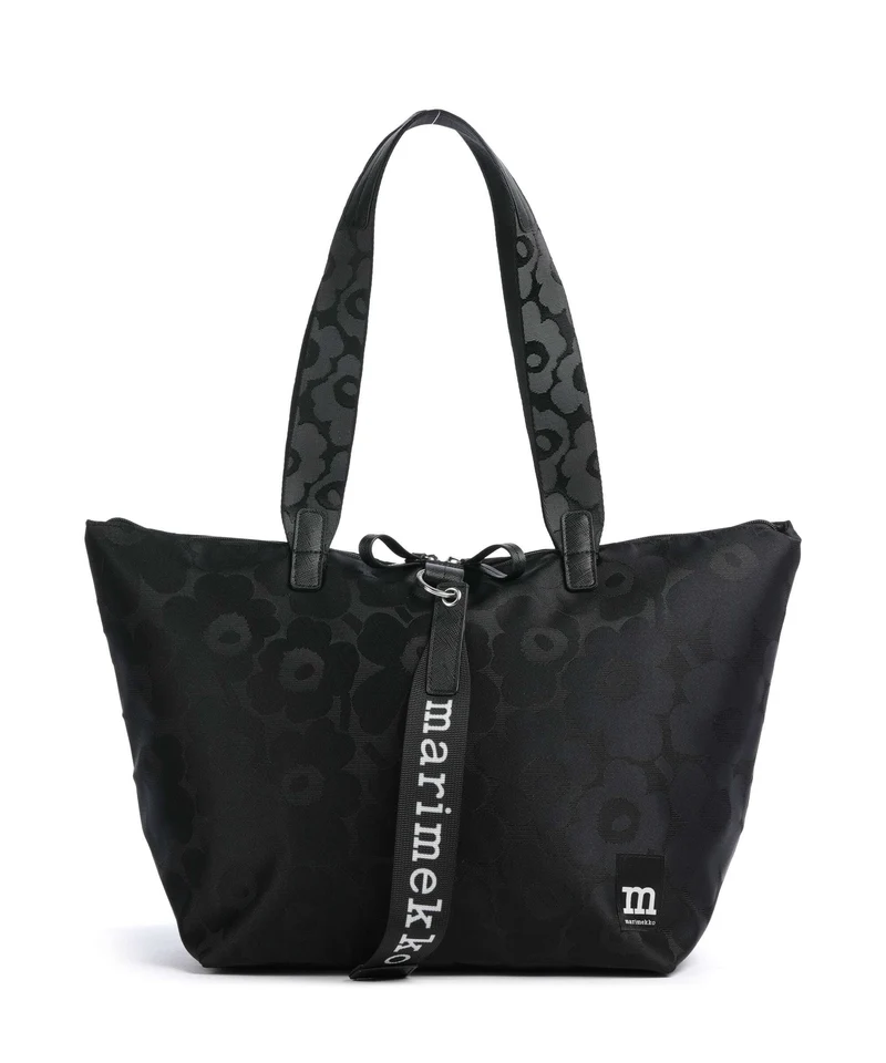 Marimekko All Day Unikko Cabas black