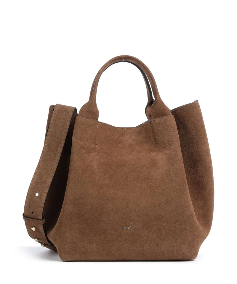 Abro Suede Essential Medium Sac à main wood