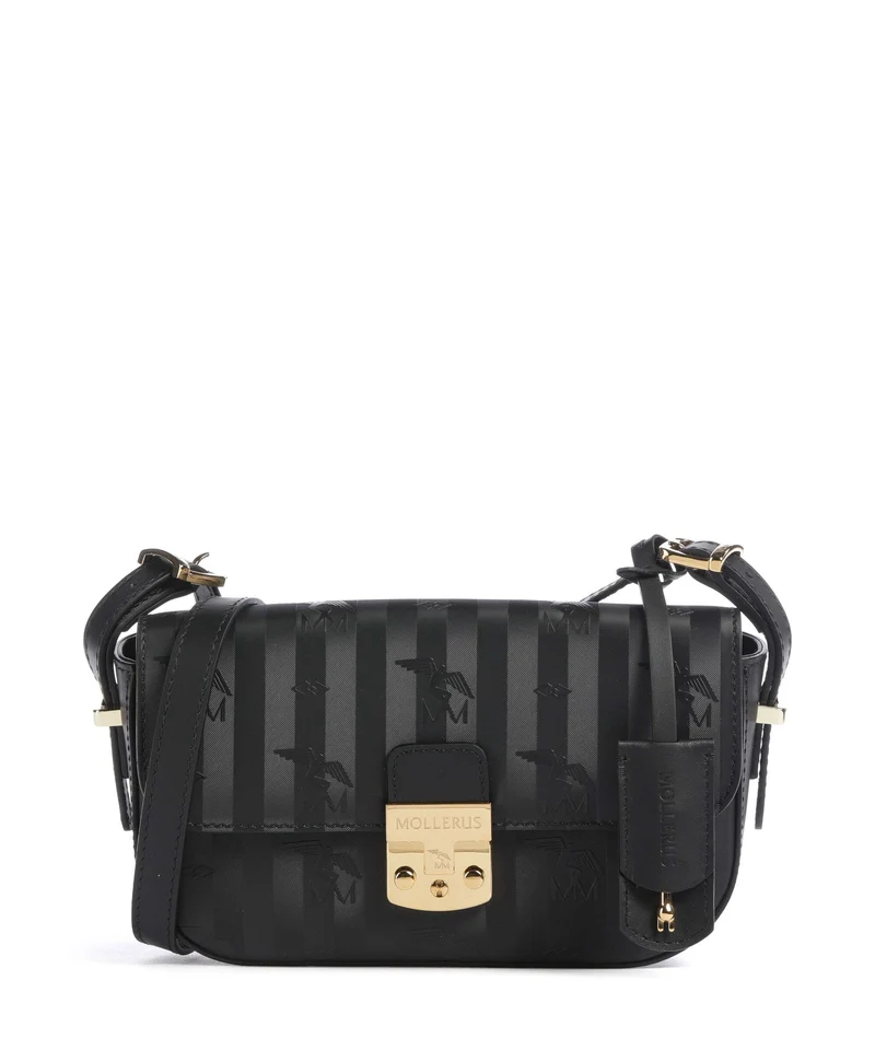 Maison Mollerus Vinerus Bulle Sac bandoulière schwarz