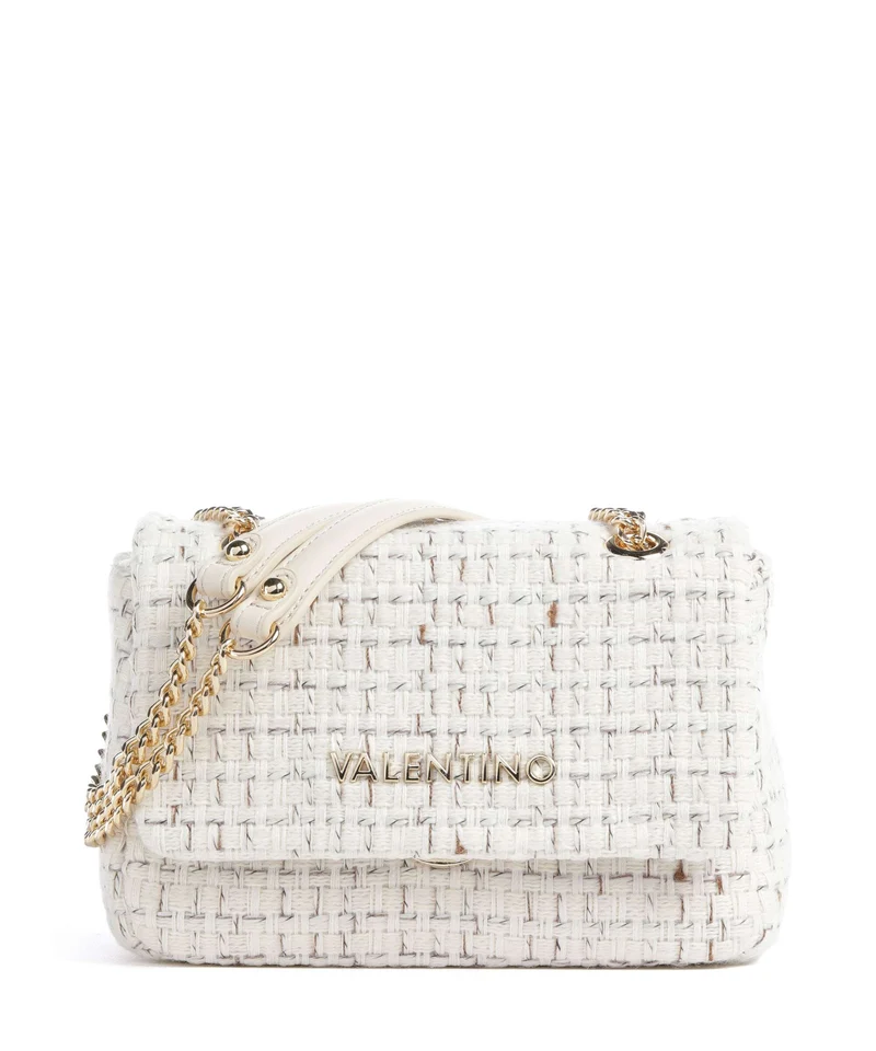 Valentino Bags Tweed Sac porté épaule off white/multicolour