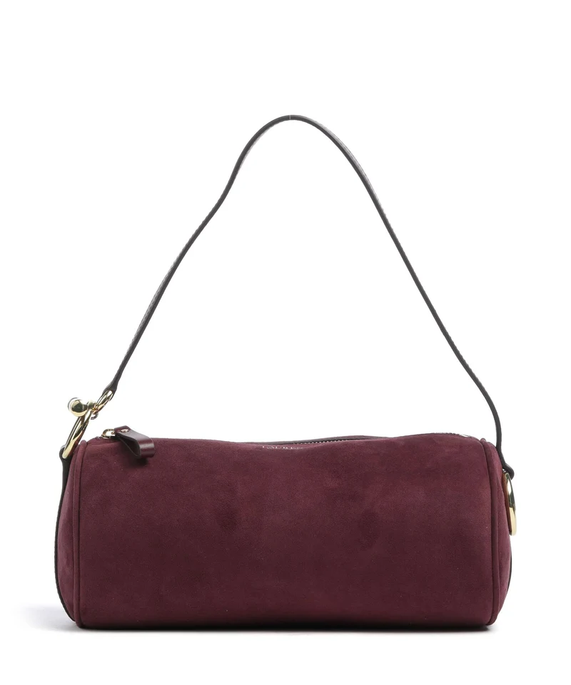 Lauren Ralph Lauren Blaike Small Sac porté épaule dark garnet