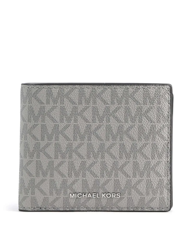 Michael Kors Hudson Portefeuille nickel