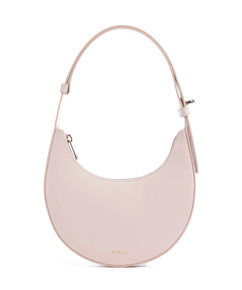 Furla Delizia Mini Sac porté épaule dusty pink
