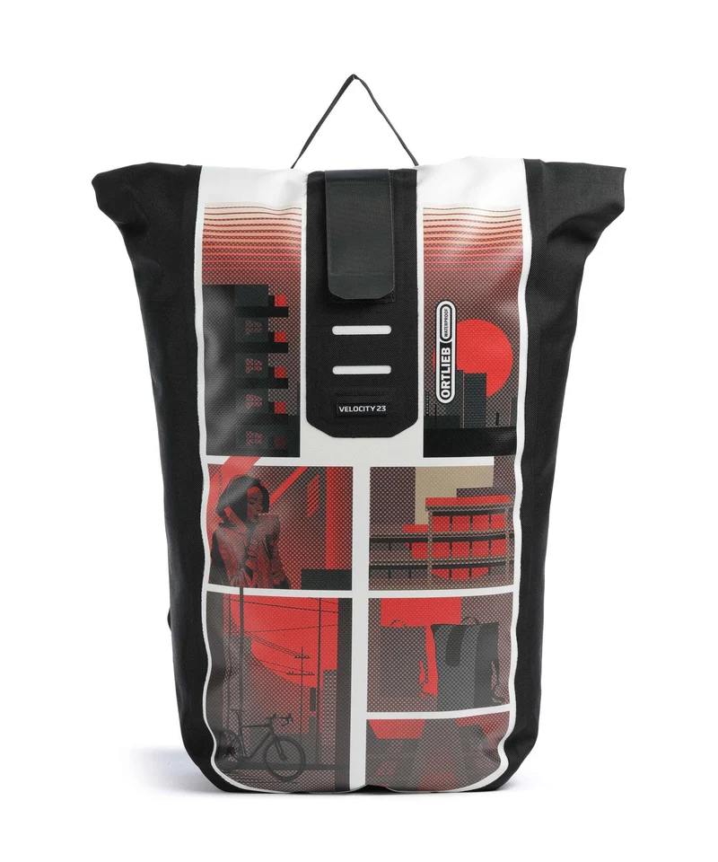 Ortlieb Velocity Design 23 Sac à dos roll-top morning routine