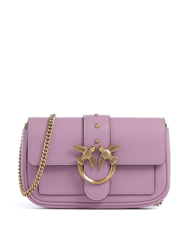 Pinko Love One Pocket Portefeuille lilla/antique gold