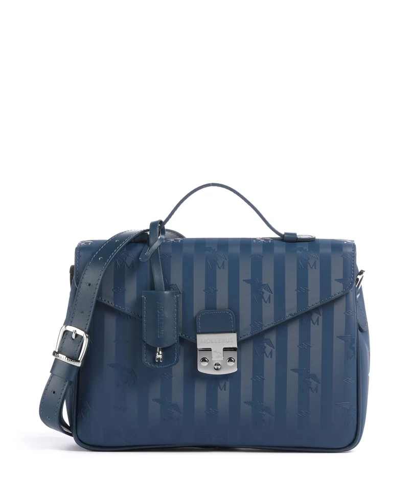 Maison Mollerus Vinerus Marly Sac bandoulière deep blau