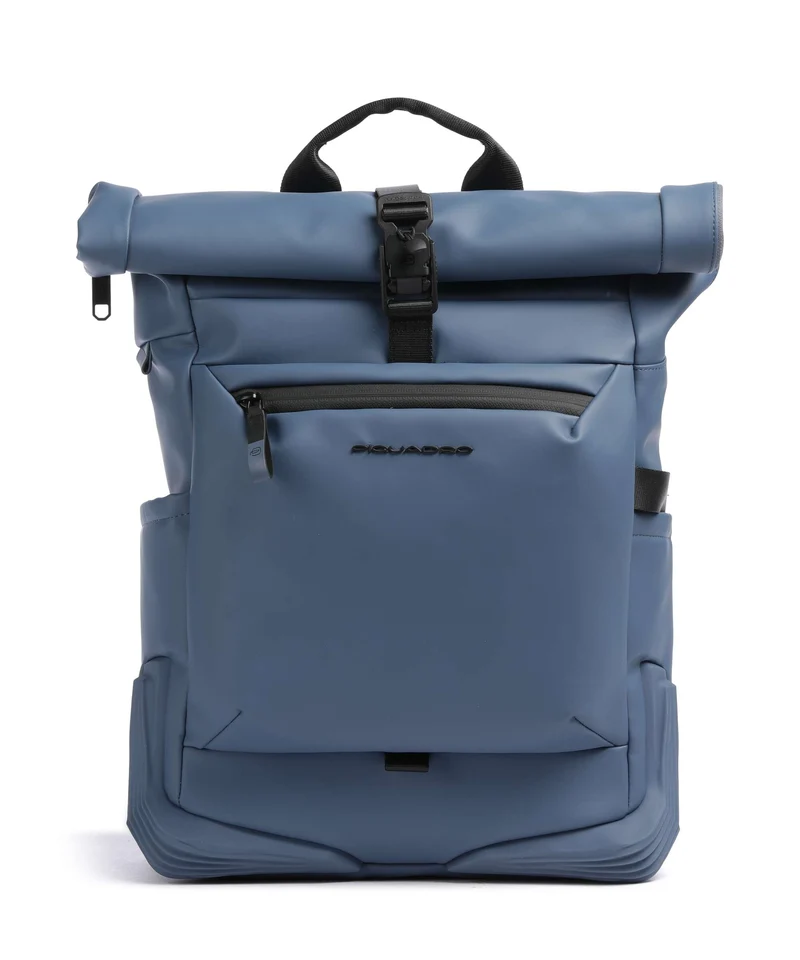 Piquadro Corner Special Sac à dos roll-top avio