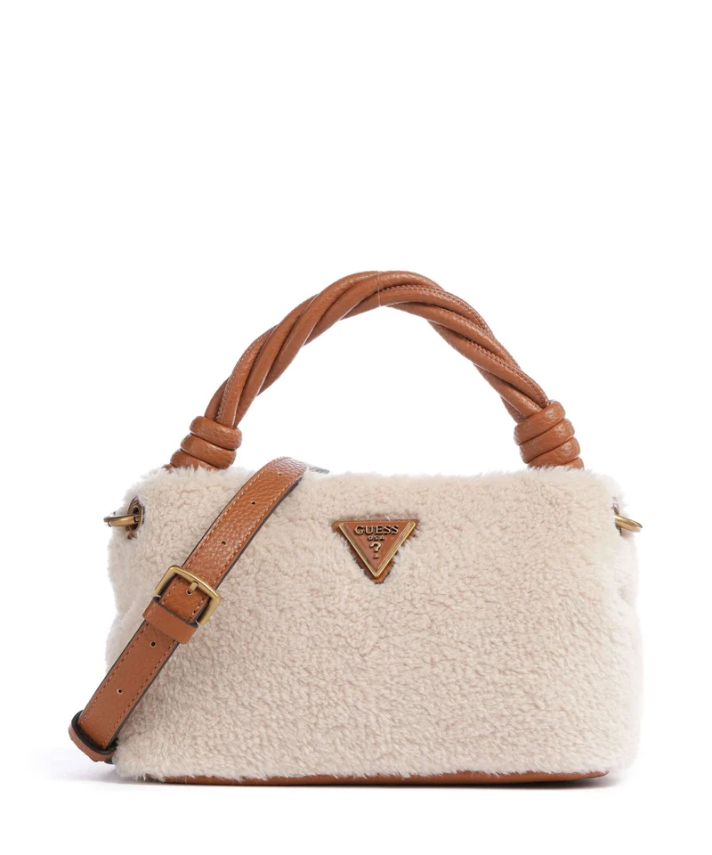 Guess Shaida Sac à main natural/cognac