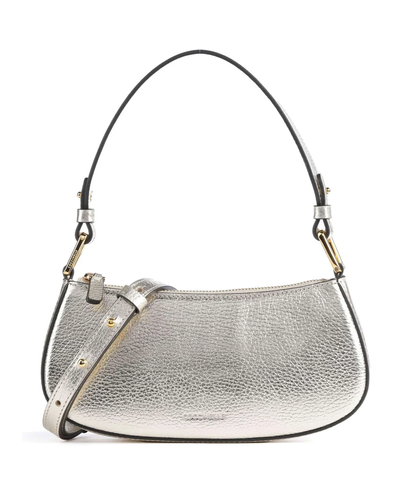 Coccinelle Merveille Sac porté épaule pale gold