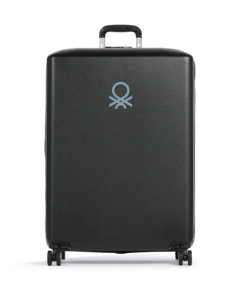 Delsey Paris x United Colors of Benetton UCB Hardside Valise 4 roues black