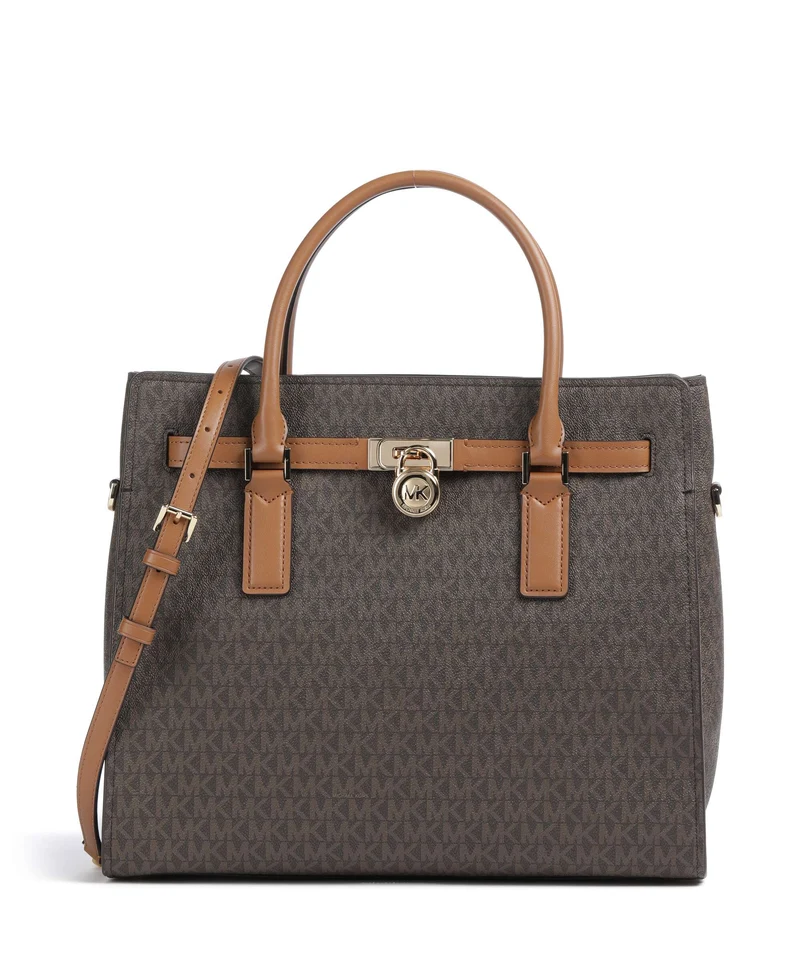 Michael Kors Hamilton Moderne Large Sac à main brown/acorn