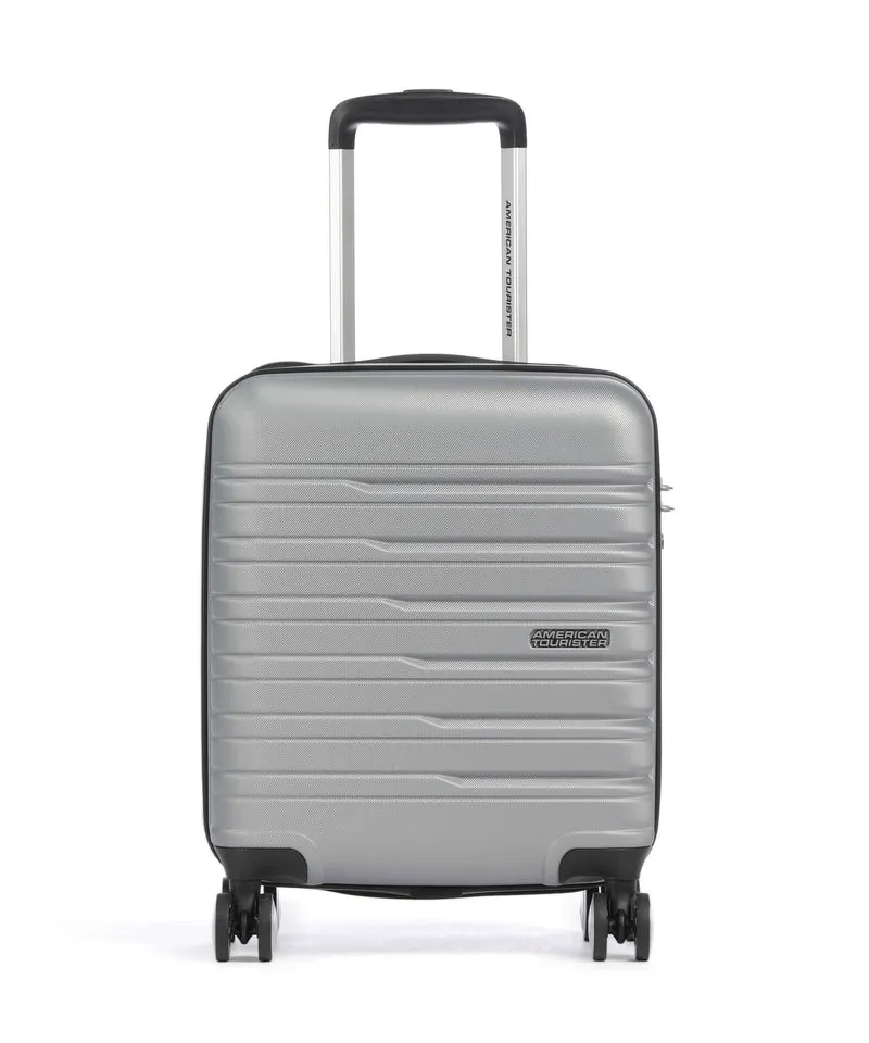 American Tourister Flashline Valise 4 roues sky silver