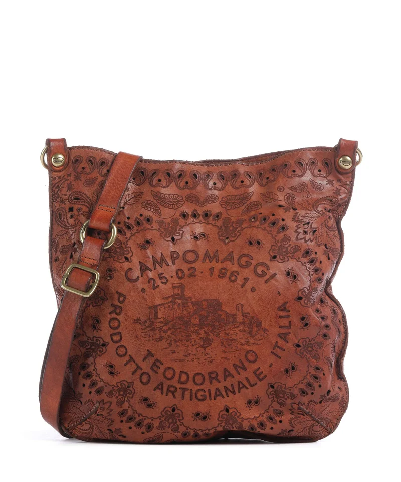 Campomaggi Sac porté épaule cognac