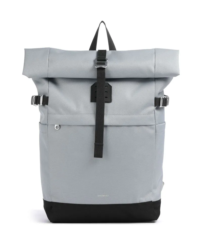 Sandqvist Icon M Sac à dos roll-top ice blue