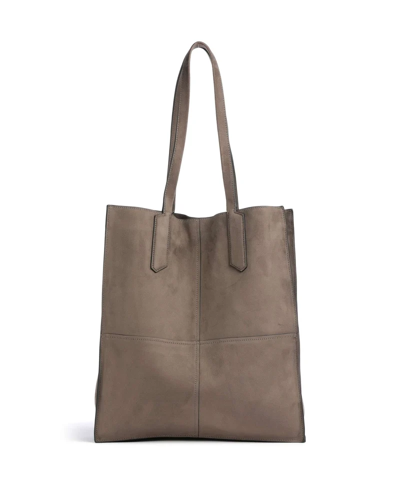 Liebeskind Amy Vegan Suede L Cabas neutral grey