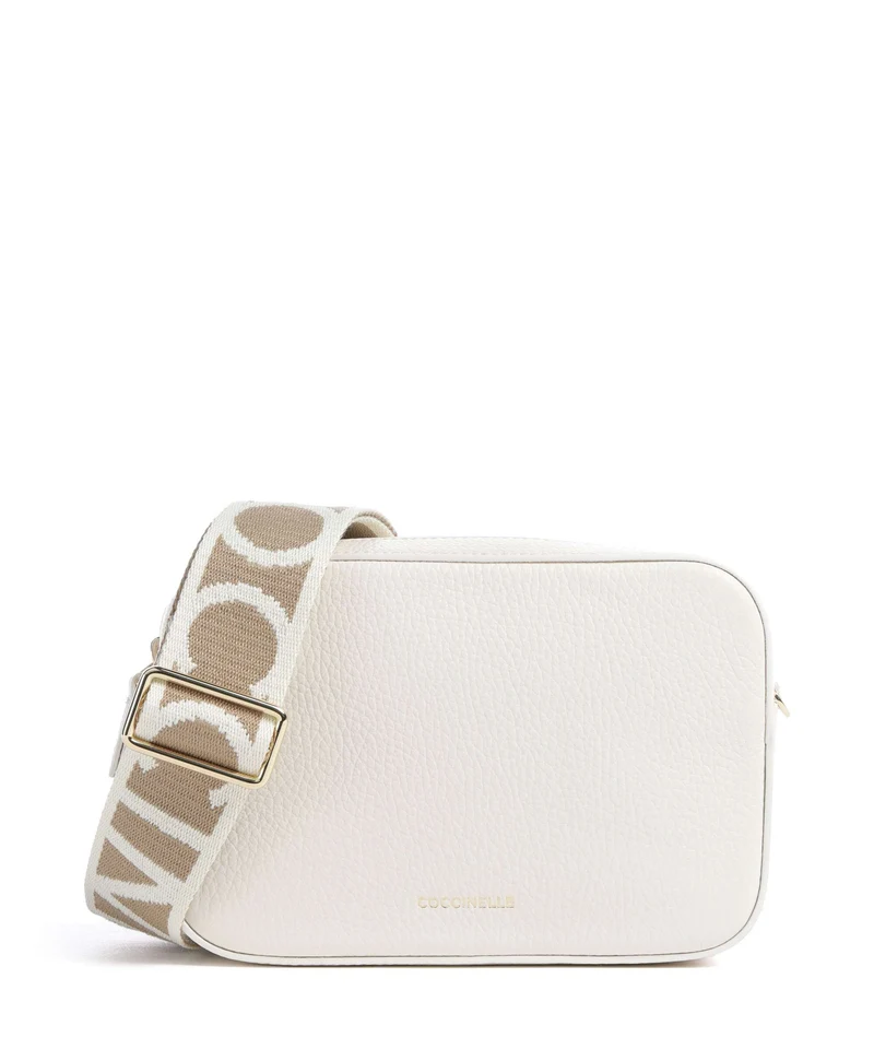 Coccinelle Tebe Sac bandoulière pearl