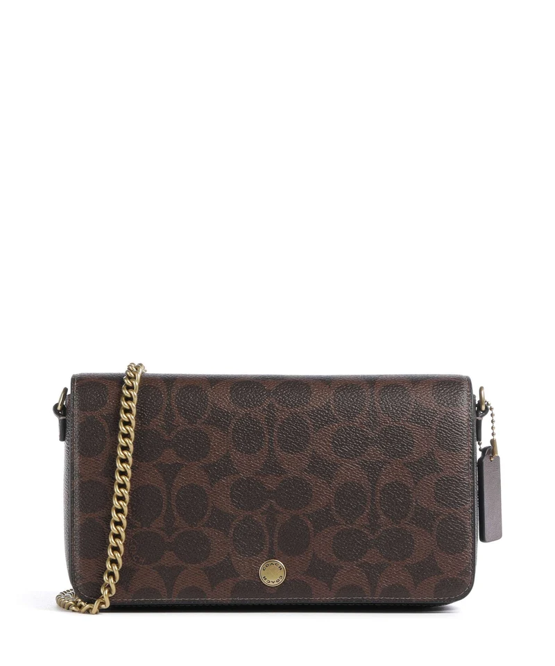 Coach Mila Portefeuille maple