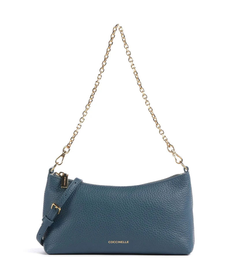 Coccinelle Aura Sac porté épaule deep blue