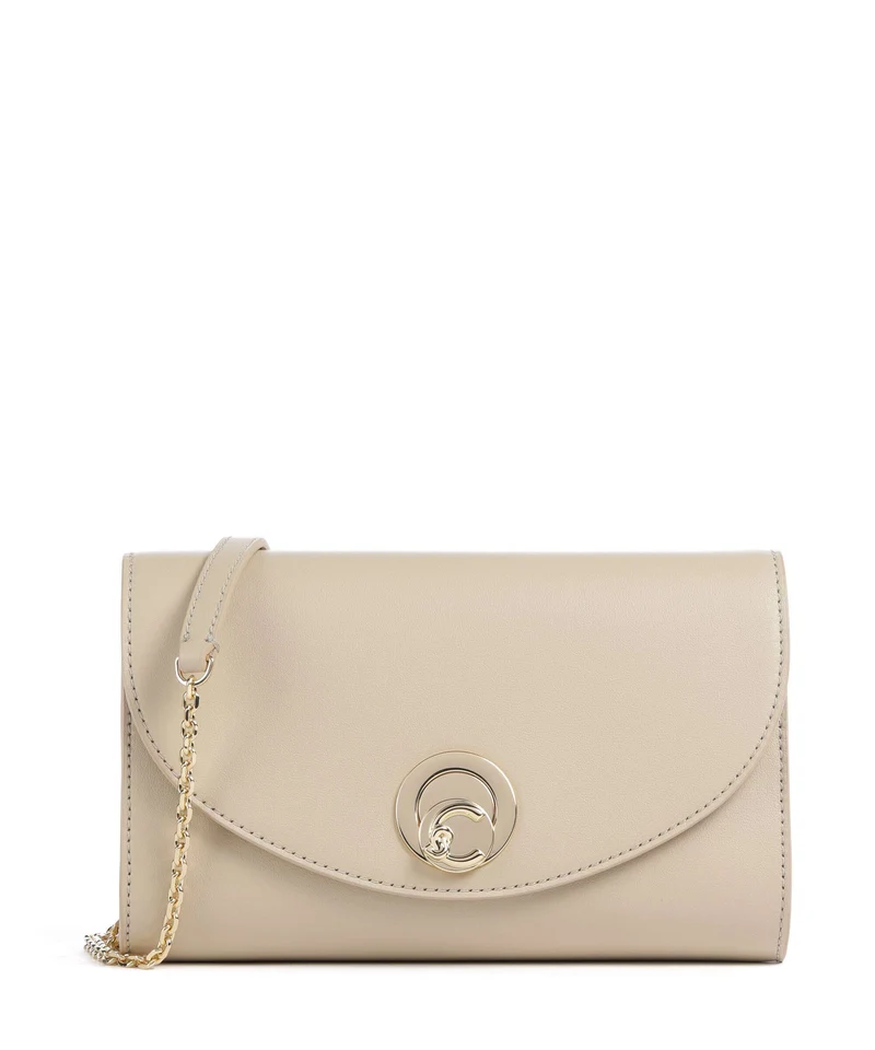 Coccinelle Nikla Smooth Sac bandoulière sandshell