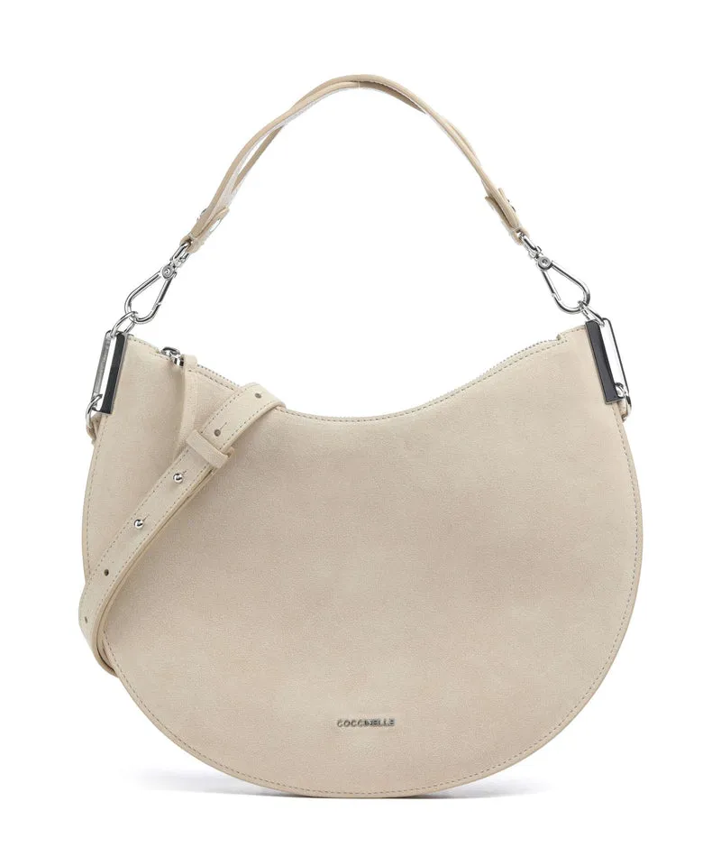 Coccinelle Sunup Suede Sac fourre-tout sandshell