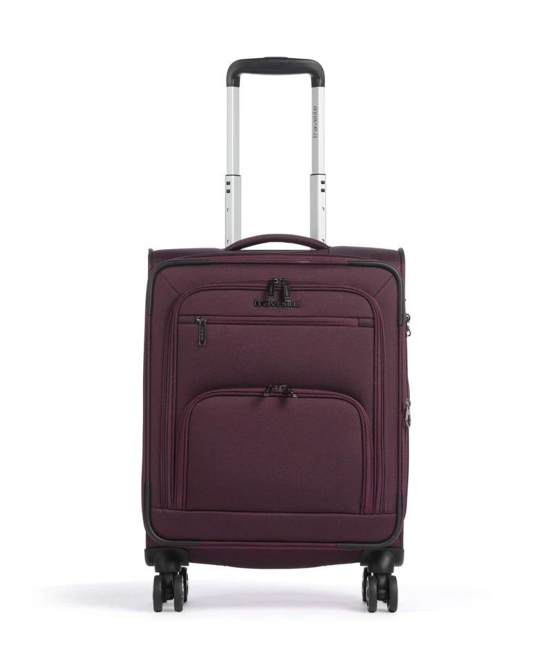 Travelite Cubis Valise 4 roues berry
