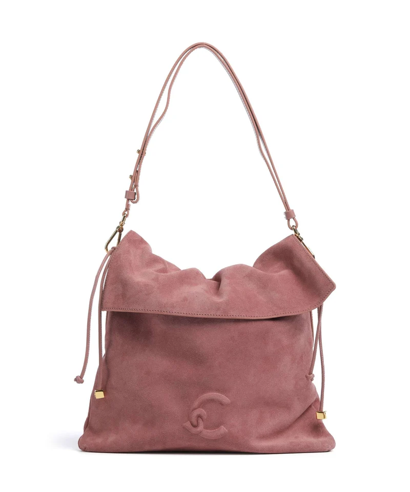 Coccinelle Lidia Suede Sac fourre-tout winter rose