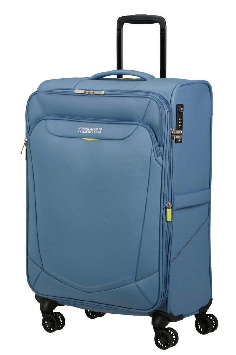 AMERICAN TOURISTER MALETA MEDIANA EXTENSIBLE SUMMERRIDE 69CM - Tejido Ripstop