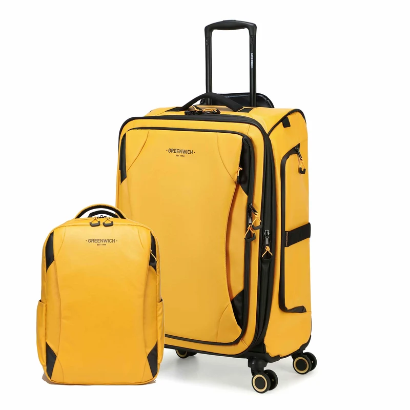 GREENWICH SET TROLLEY 65CM Y MOCHILA DE VIAJE VANCOUVER