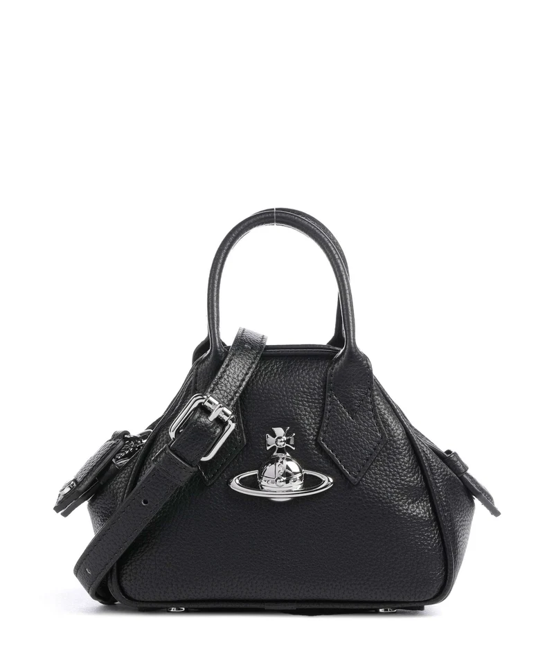 Vivienne Westwood Yasmine Grain Mini Sac bandoulière black