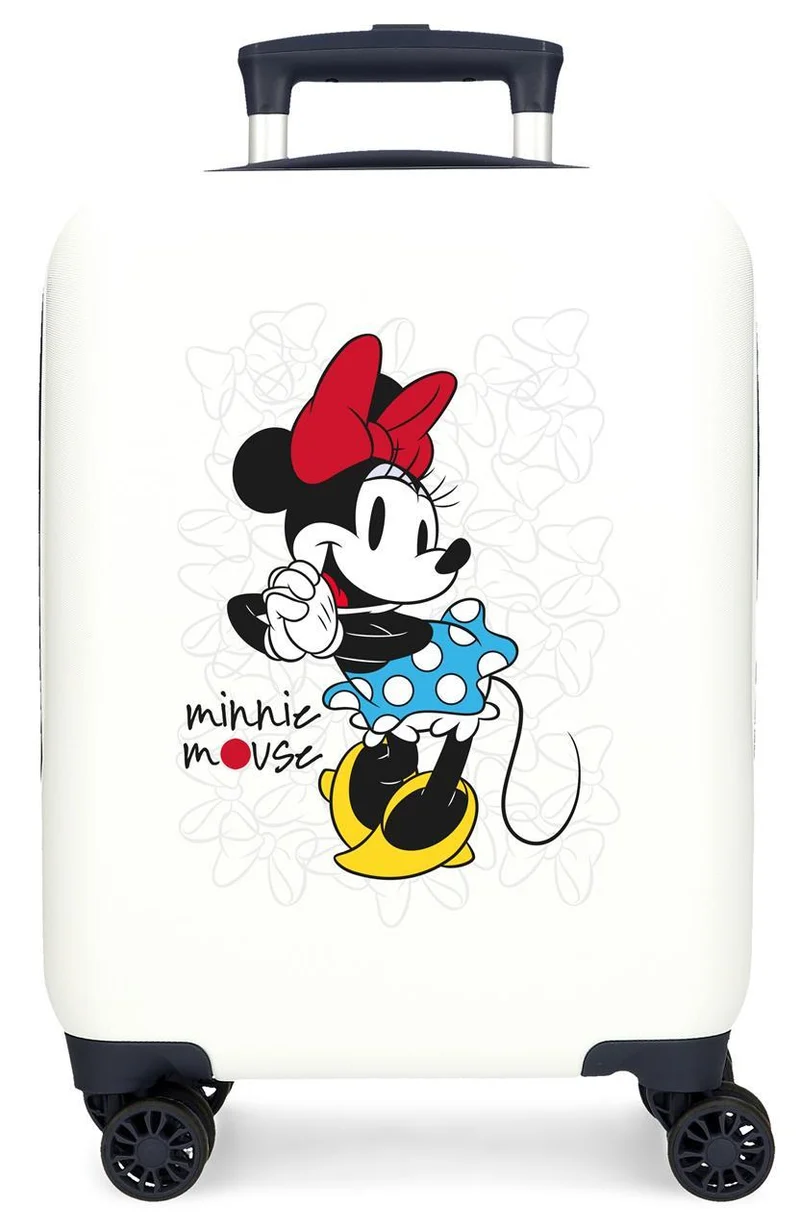3671364 TROLLEY ABS 50 CM.4R MINNIE MAGIC BLANCO