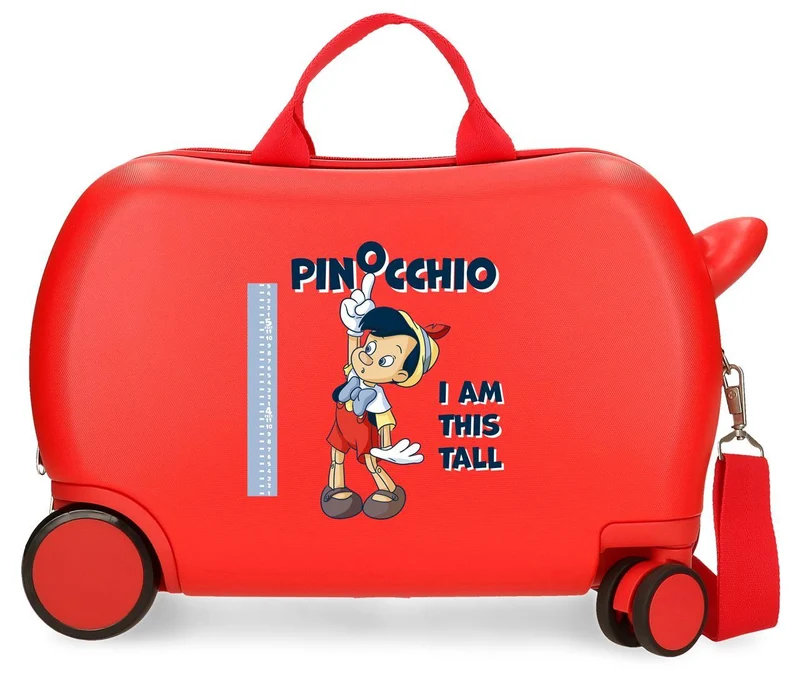2651028 MALETA INF.ABS 4R.(2 MULTI.) 45CM. PINOCCHIO