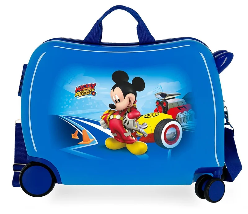 4569862 MALETA INF.ABS 4R.LETS ROLL MICKEY