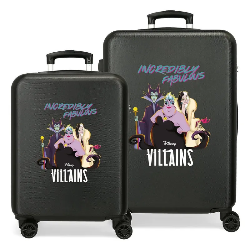 4051442 SET/2 TROLLEY ABS 55-65CM.4R.VILLAINS INCREDIBLY FABULOUS