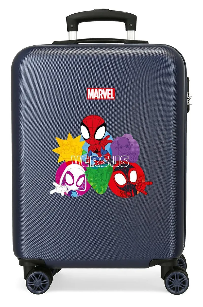 4461142 TROLLEY ABS 55CM.4R.SPIDEY VERSUS