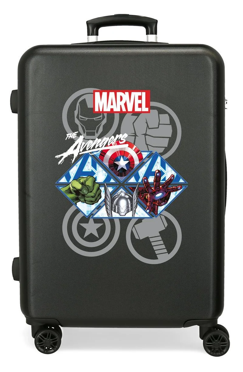 4961221 TROLLEY ABS 65CM.4R.AVENGERS HEROES
