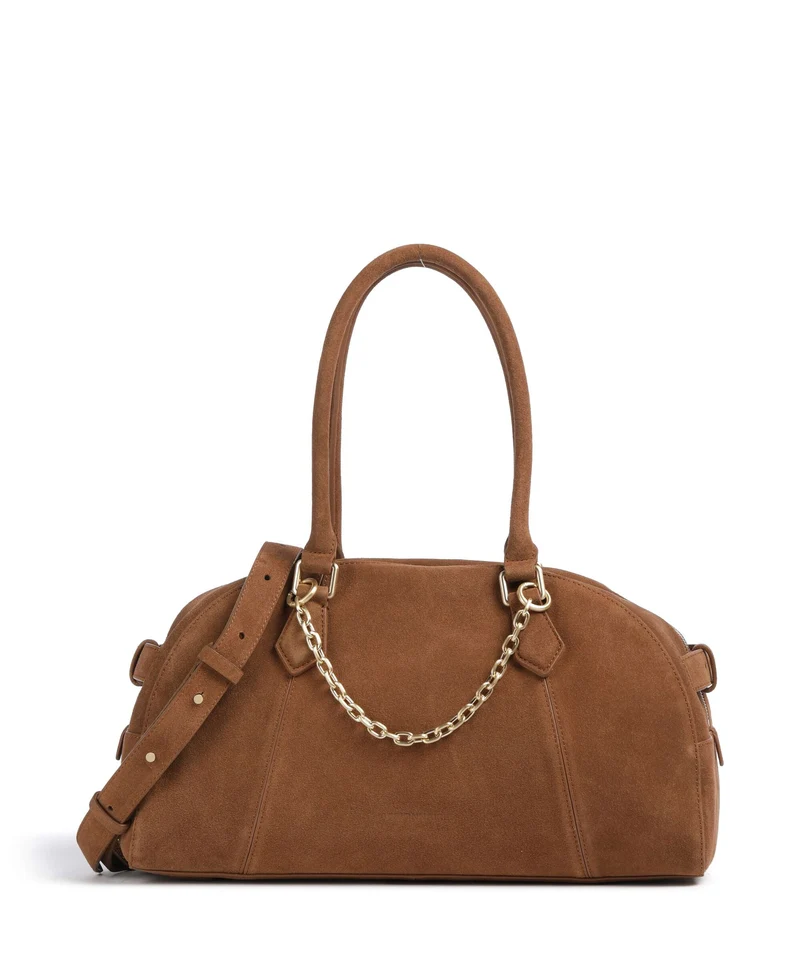 Les Visionnaires Odette Cozy Chain Sac à main cognac