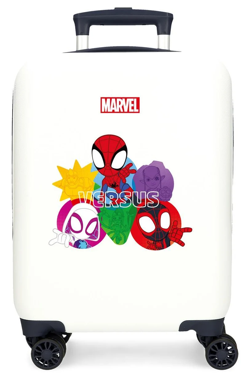 4461341 TROLLEY ABS 50 CM.4R SPIDEY VERSUS BLANCO