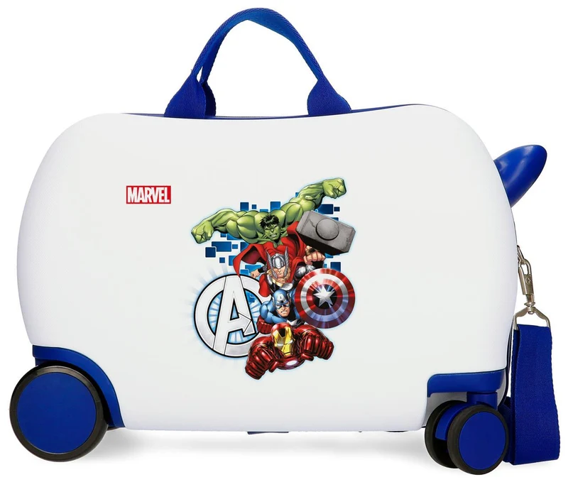 2471065 MALETA INF.ABS 4R.(2 MULTI.) 45CM. AVENGERS ATTACK B