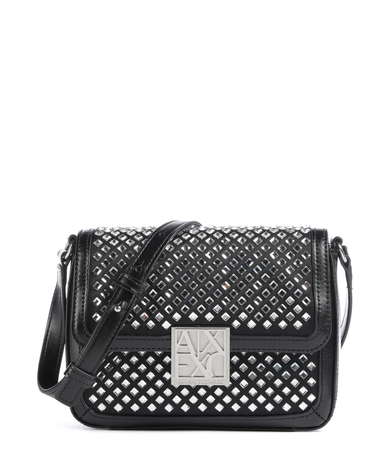 Armani Exchange Amy S Sac bandoulière black/crystal