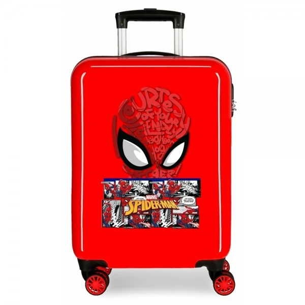 Maleta de Cabina Spiderman Comic rígida 55cm