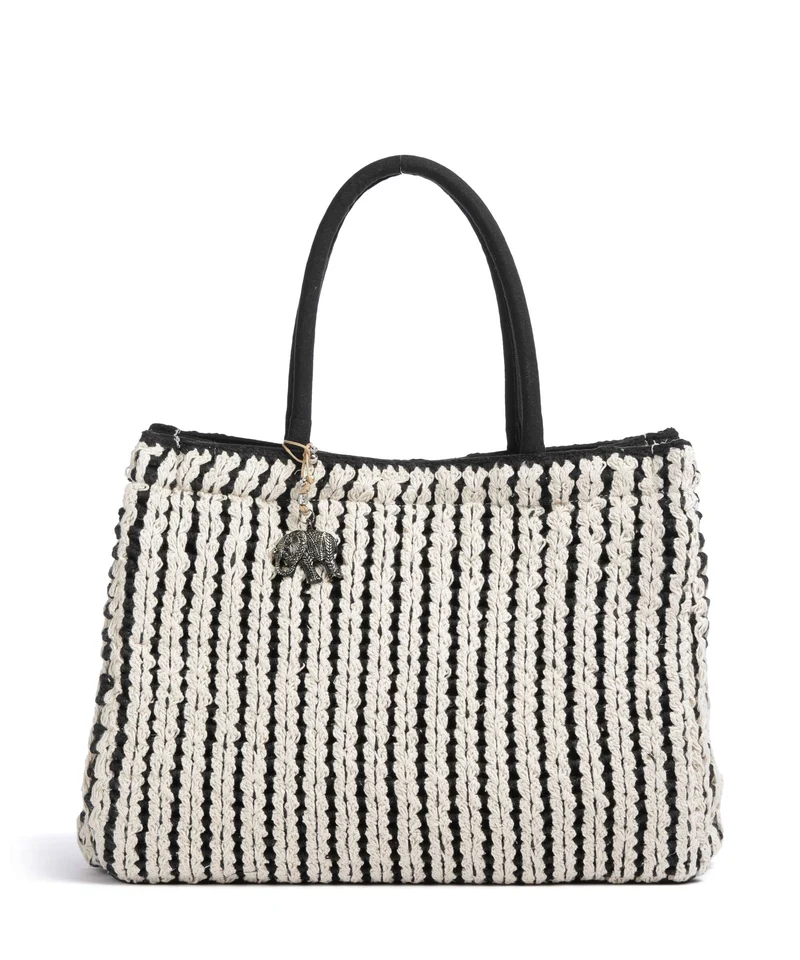 Anokhi Cabas black/white