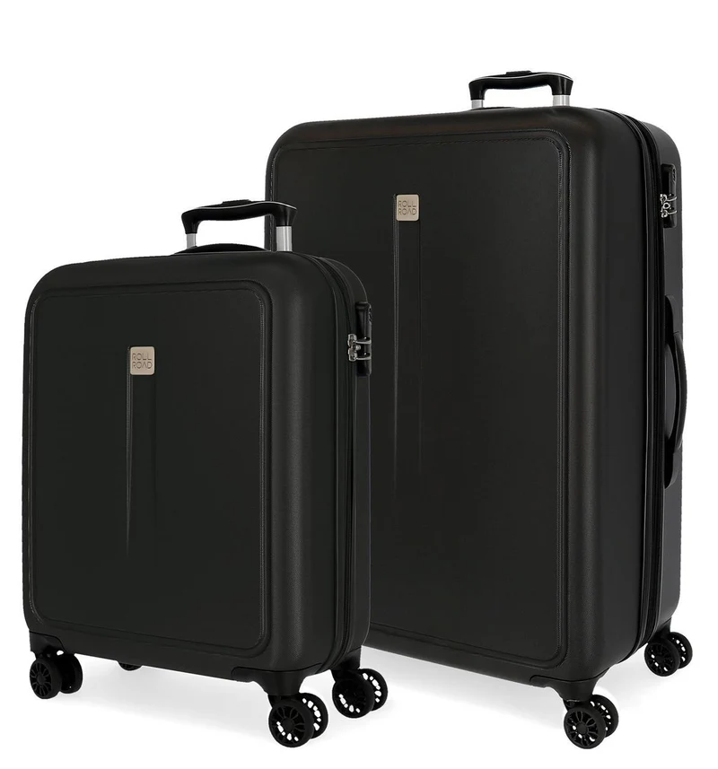 5069521 SET/2 TROLLEY ABS 55-68CM.4R.CAMBOYA NEGRO