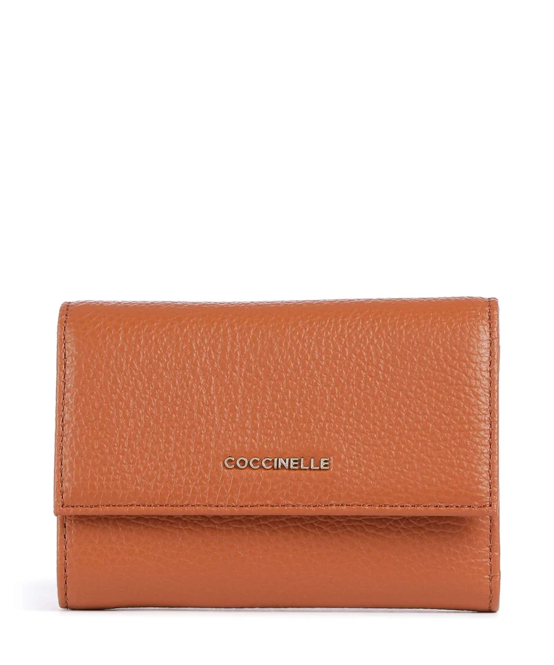 Coccinelle Metallic Soft Portefeuille crab