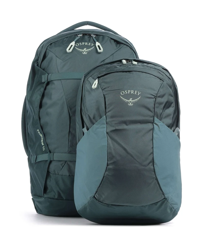 Osprey Fairview 55 Sac à dos de voyage cascade blue/torrent blue