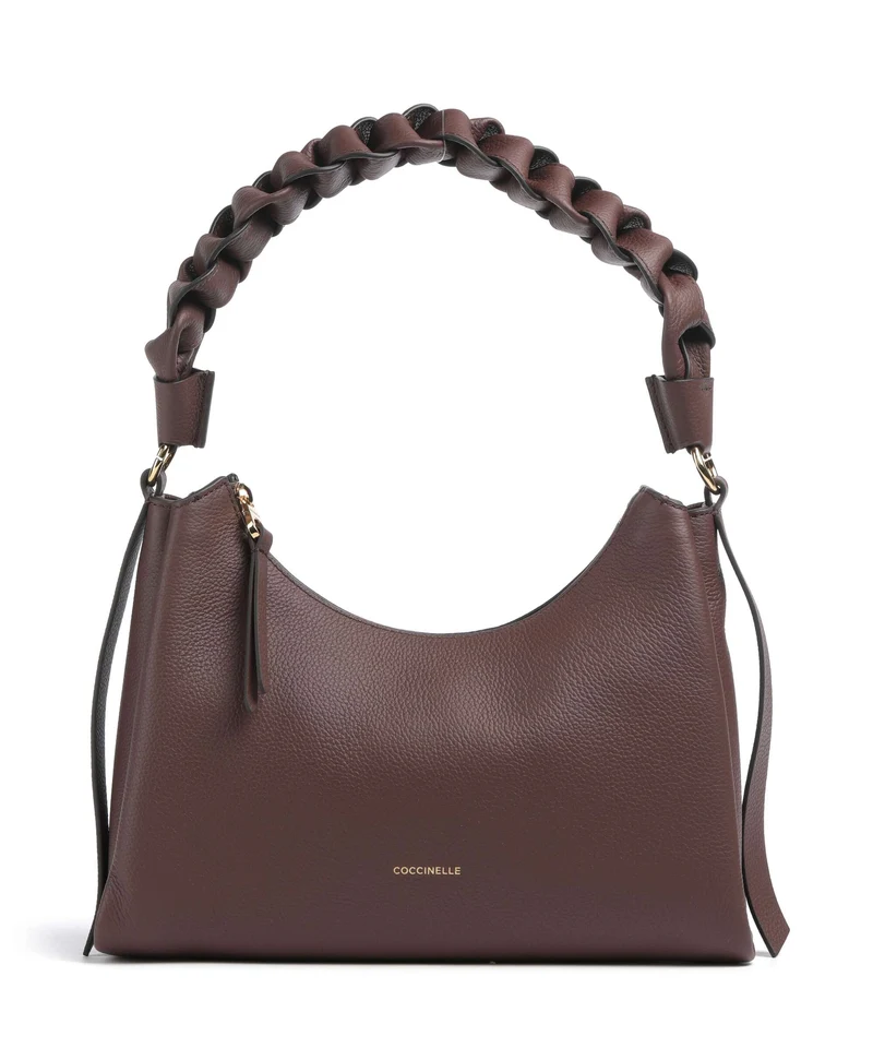 Coccinelle Boheme Grana Double Sac porté épaule berry/winter rose