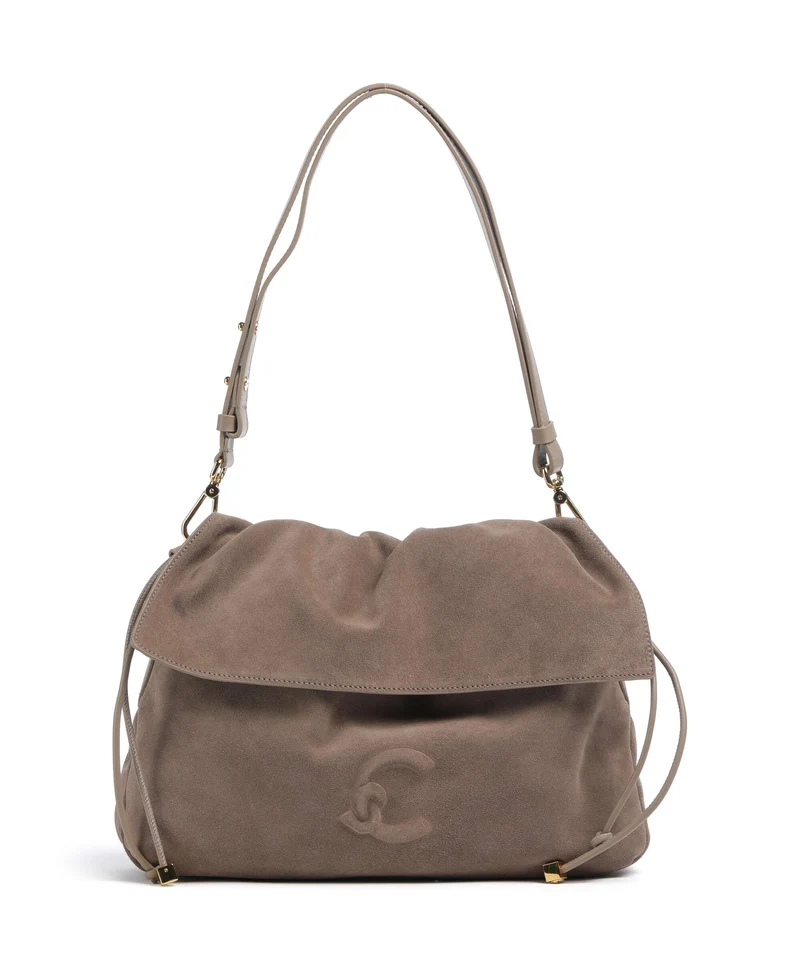 Coccinelle Lidia Suede Sac fourre-tout warm taupe