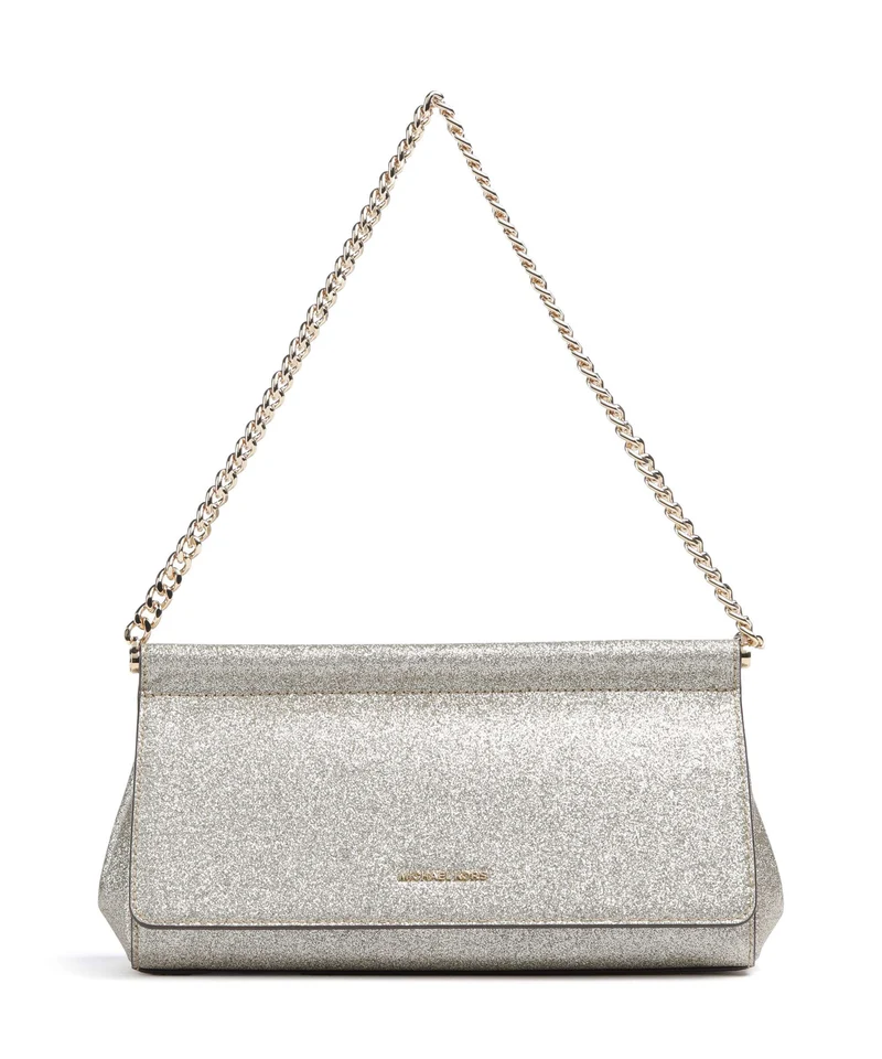 Michael Kors Carmine Sac porté épaule pale gold