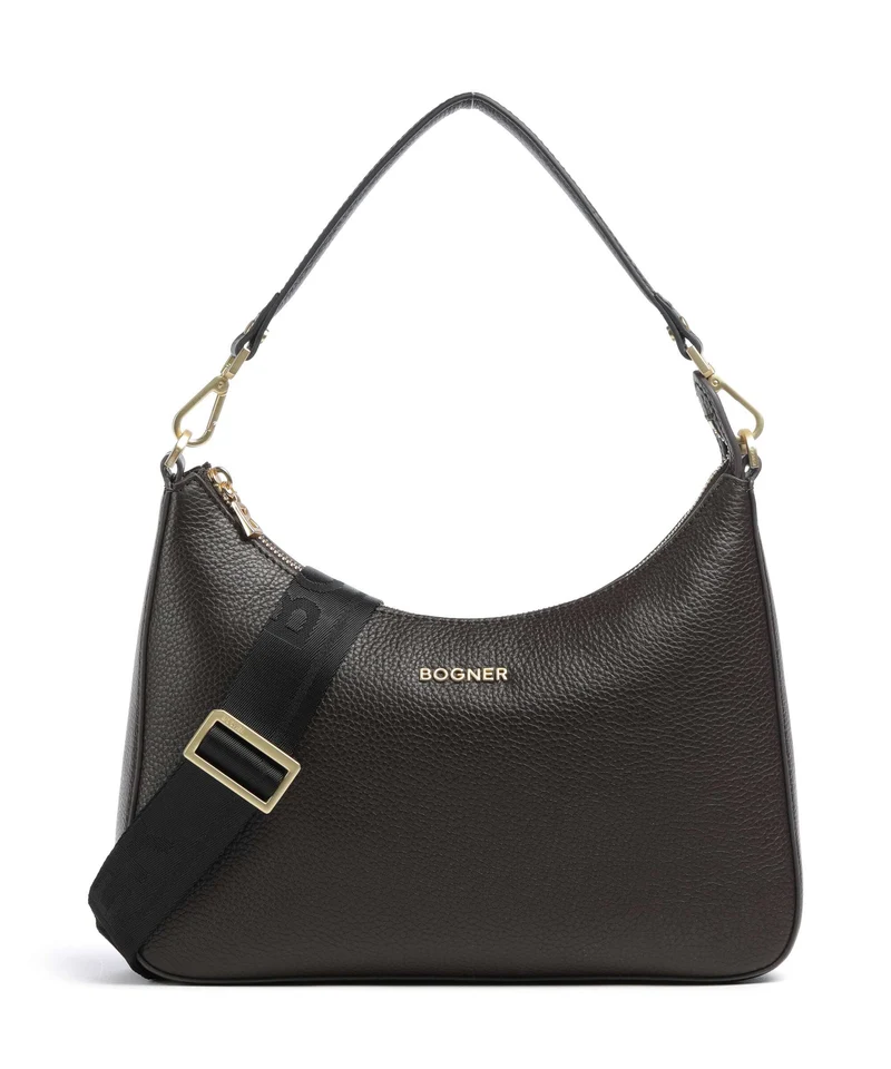 Bogner Wallis Odette Sac porté épaule seal brown